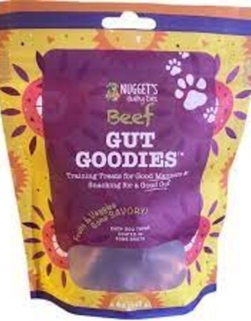 Nugget's Gut Goodies Beef Bone Broth Dog Treats, 5 oz