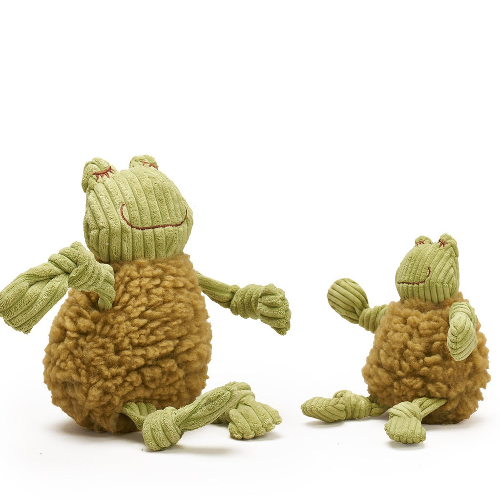 51001028 Fleece Flufferknot Fiona Frog Dog Toy, Large