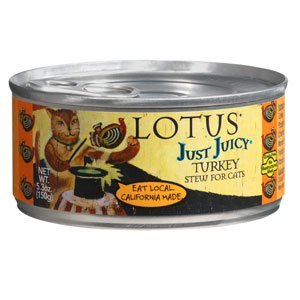 Lotus Cat Just Juicy Turkey Stew 2.5oz - Grain-Free Wet Canned Food
