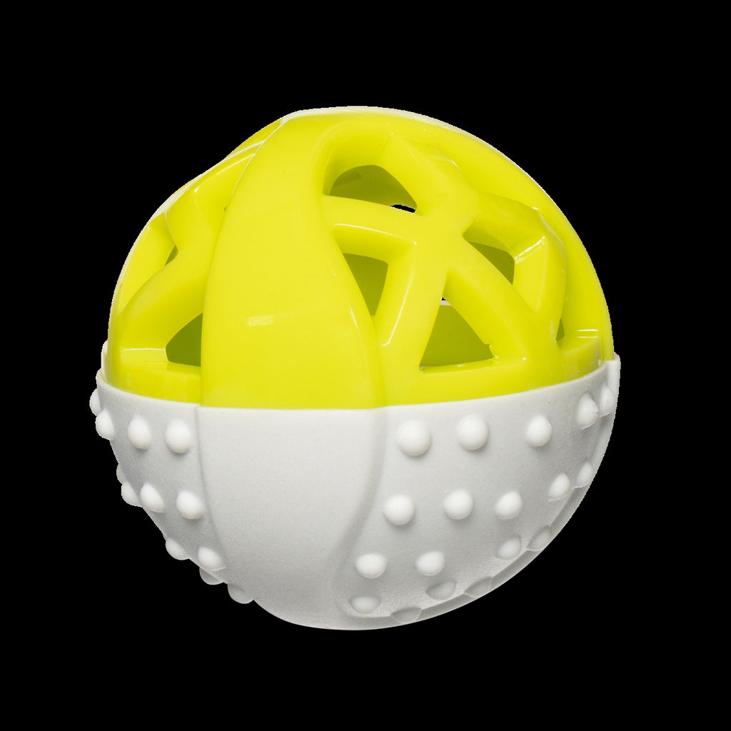 69560651 3.5 in. Totally Dog Catch N Squeak Ball, Gra...