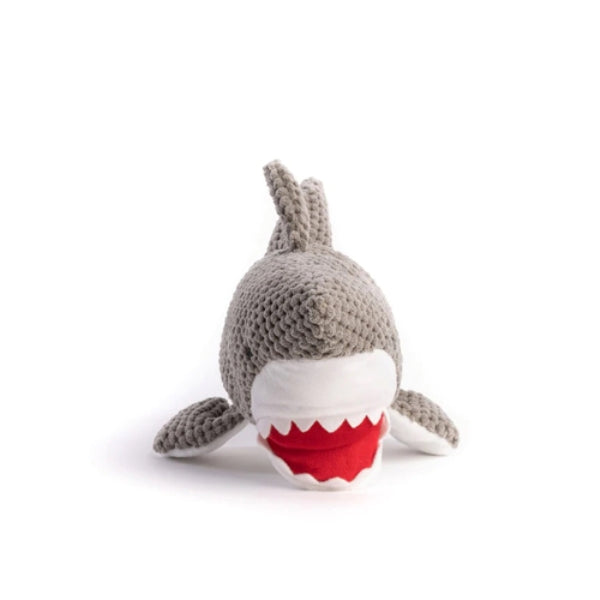 40700262 15 in. Floppy Shark Pet Plush Toy, Large