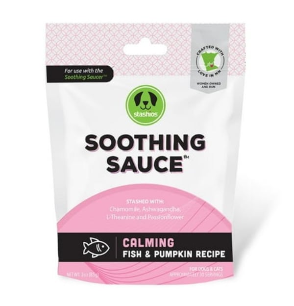 Soothing Sauce Fish & Pumpkin/Calming Powder Supplement f...