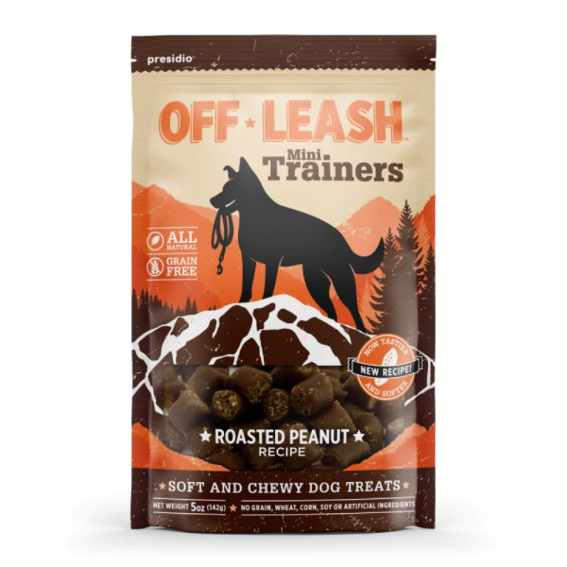 Presidio Dog Grain Free Offleash Roasted Peanut Treats - 14oz - Training Treats