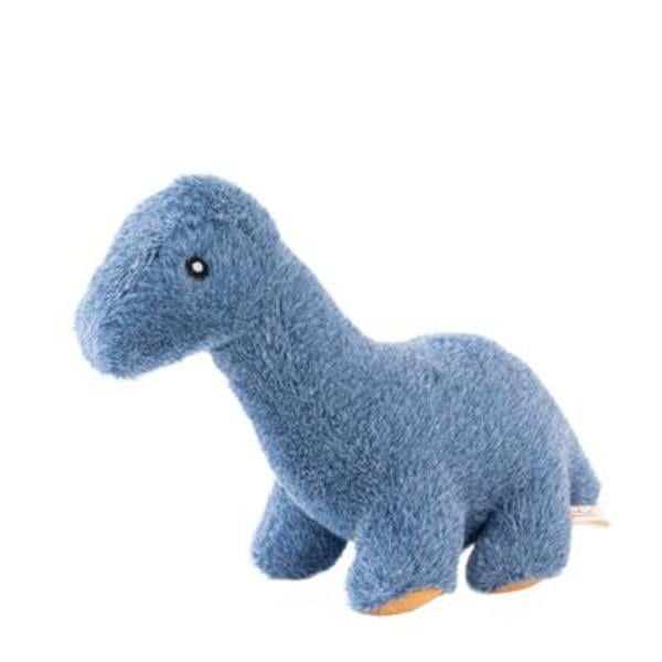 Territory Dog Toy Plush Brontosaurus 9" Squeaker Dinosaur