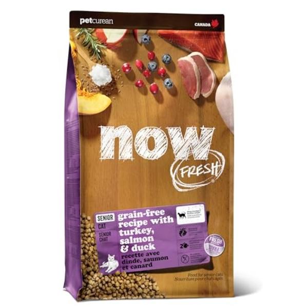 77100746 Now Fresh Grain Free Senior Recipe Dry Cat Food ...