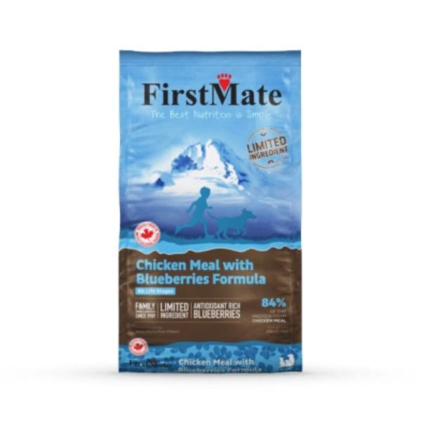 FirstMate D LID Grain-Free Chicken Blueberry Dog Food - 1 lbs
