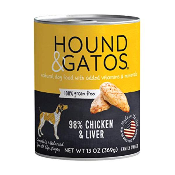 50300508 13 oz Wet Dog Food - 98 Percent Chicken & Liver