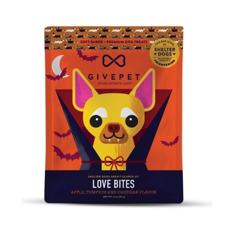 45118900 6 oz Holiday Love Bites Dog Treats