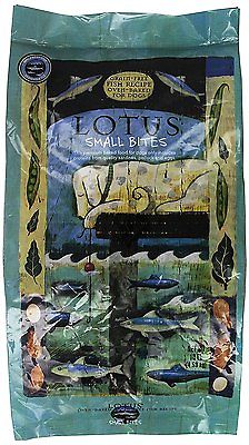 Lotus Dog Grain-Free Small Bite Sardine & Pollock Recipe, 10 lb Bag