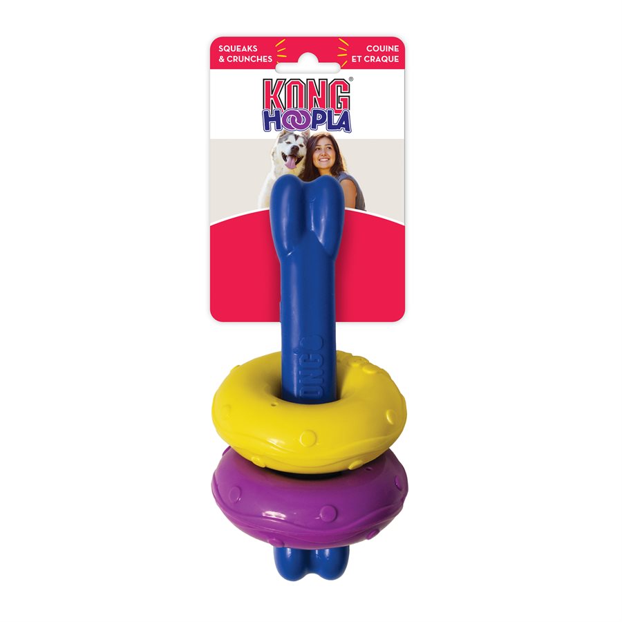 Kong Hoopla Bone Dog Toy Play Large
