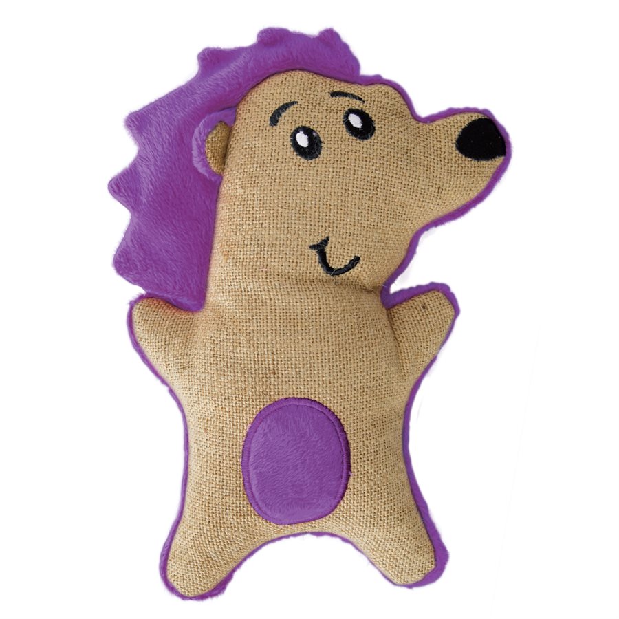 Kong Hemp Friends Hedgehog, Large Purple
