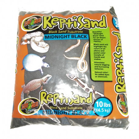 Zoo Med ReptiSand Midnight Black 10lb