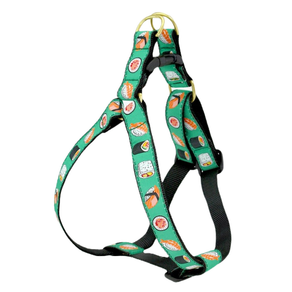 Boulderbarks Sushi Dog Harness - Comfortable, Adjustable, Easy On/Off