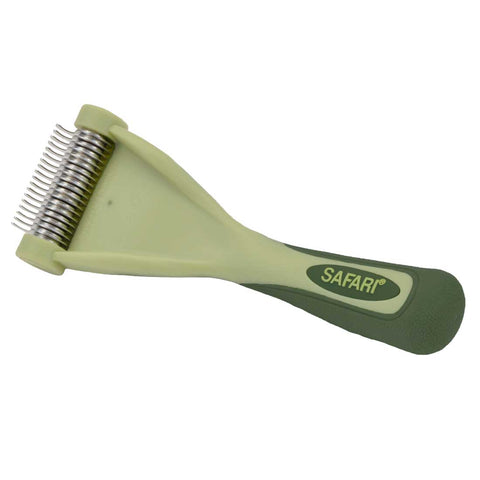 Safari Shed Magic De-Shedding Tool for Cats - Medium to Long Hair