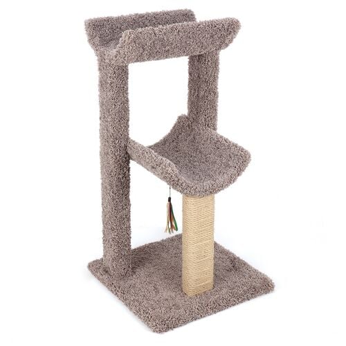 Ware Cat Small Kitty Tower - 20.5x20.5x31in - Cat Furniture Scratch Post