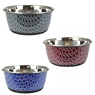 OP SS Fashion Bowl Blue 8oz