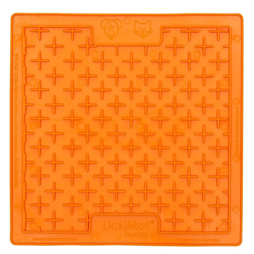 Innovative Pet Products 136390 Orange Buddy Dog Bowl