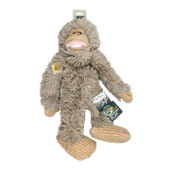 Tall Tails 20-in Stuffless Big Foot Dog Toy with Squeaker - Plush, Durable, No Stuffing