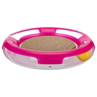 Trixie Race & Scratch Cat Toy Activity Center - Interactive Ball Track & Scratcher