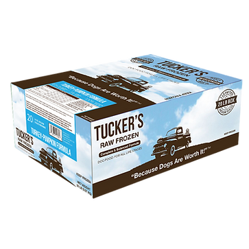 Tucker's Raw Frozen Turkey & Pumpkin Dog Food Patties - 20 lb Box