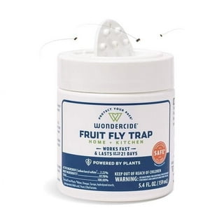 Wondercide Fruit Fly Trap - Home & Kitchen, 5.4 oz - Plant-Powered Solution
