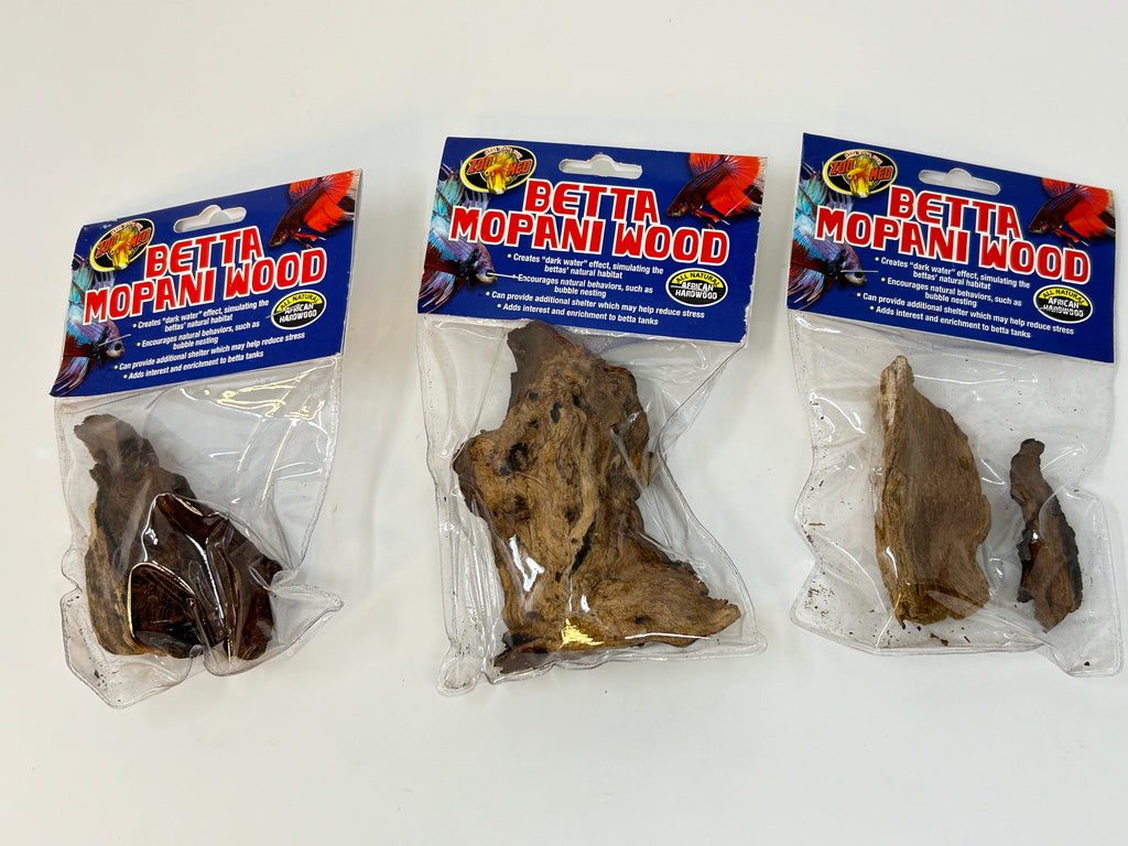 Zoo Med Betta Mopani Wood - Natural Aquarium Driftwood for Bettas