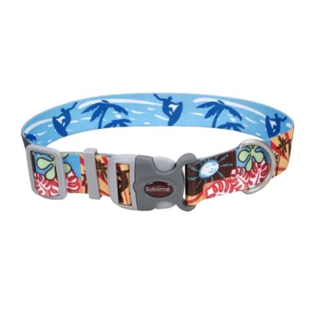 Coastal pet Sublime dog pet collar SSB XL 18-26 Surf Beac...