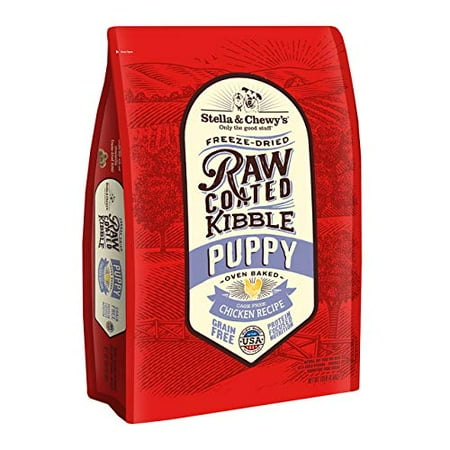 Stella & Chewy's Raw Coated Puppy Food - Cage-Free Chicken Recipe, 10 lb Bag