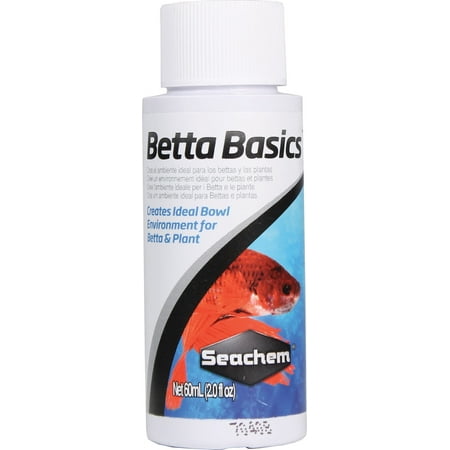 Seachem Betta Basics - Water Conditioner for Betta Aquariums - 60mL