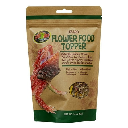 Zoo Med Lizard Flower Food Topper - 1.4 oz - Reptile Supplement
