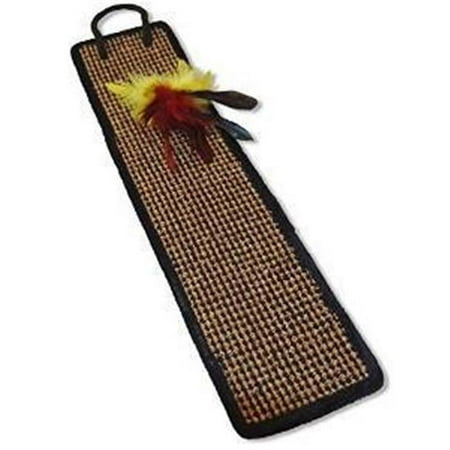 North American Pet Classy Kitty Door Hanger Cat Scratching Post Toy with Feather