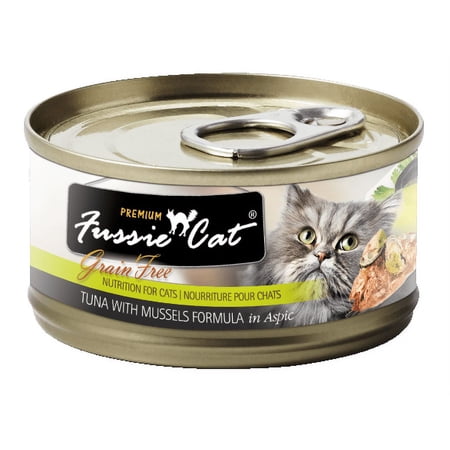 Fussie Cat Premium Tuna with Mussels Formula in Aspic 24c...