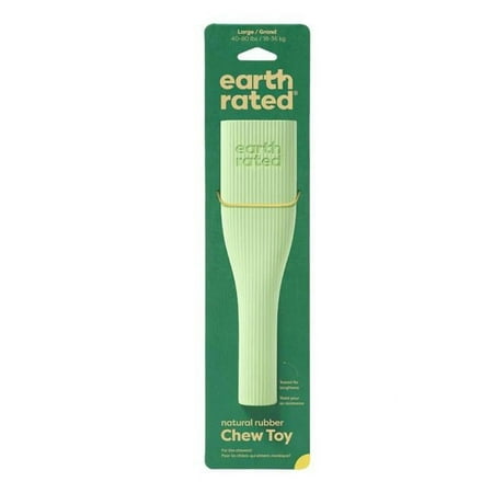 Earth Rated 870856001458 Rubber Chew Dog Toy  Green - Large