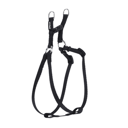 Li'l Pals Comfort Wrap Adjustable Dog Harness - Black - 3/8" x 8"-14" - Puppy/Toy Breed