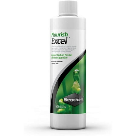 Seachem Flourish Excel - Organic Carbon Source for Planted Aquariums - 250mL