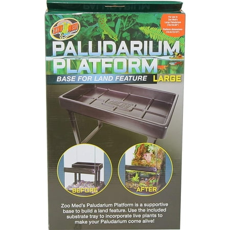 Zoo Med Paludarium Platform - Large - Reptile Habitat Land Feature Base