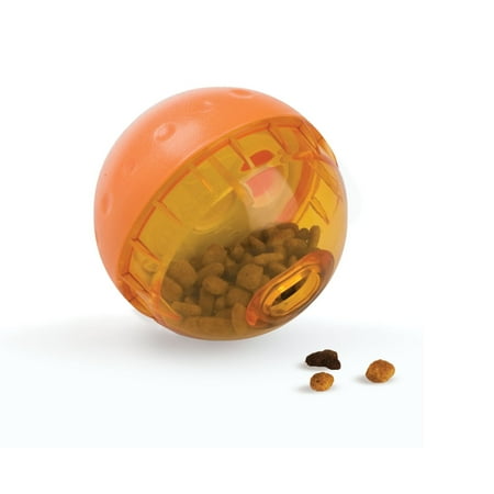 OurPets Smarter Toys IQ Treat Ball - 3 inch Interactive Dog Toy
