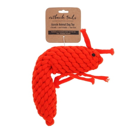 Outback Tails - Prawn - Rope Toy  Premium Dog Toy (OTTOYP...