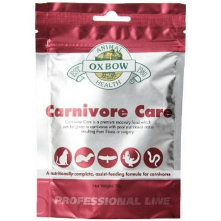 Oxbow Critical Care Carnivore - Premium Recovery Food for Carnivores - 70g Bag