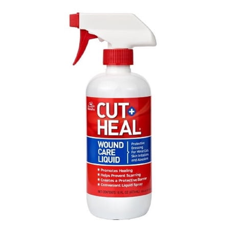 Cut-Heal 1000159 Multi+Care First Aid Liquid Pet Wound Sp...