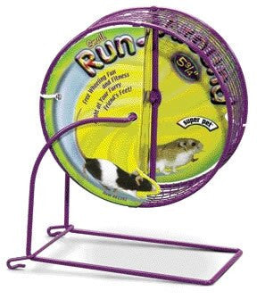 Kaytee Run-Around Wheel - Small, 5.75 Inch - Hamster, Gerbil, and Mice Exercise Wheel