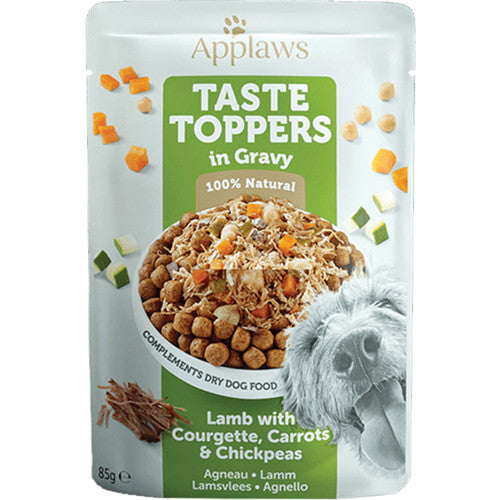 Applaws Dog Topper Lamb Carrot Zucchini Chickpeas Gravy 3oz