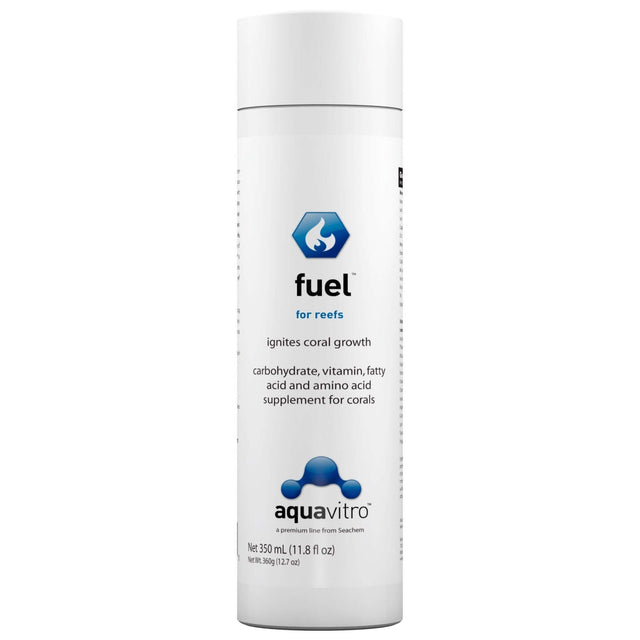 AquaVitro Fuel - Coral Supplement - 350mL - Reef Tank Nutrition (Carbs, Vitamins, Amino Acids)
