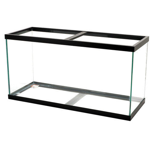 Aqueon 90 Gallon Aquarium - Black Trim, Black Seals, 48x18x24