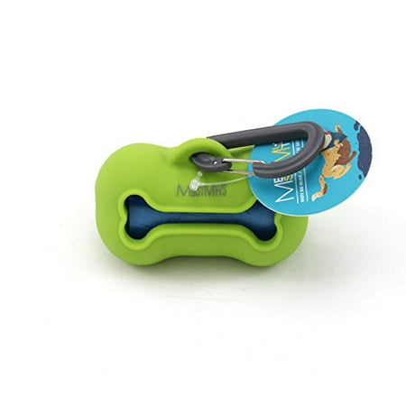 Messy Mutts Sanitary Dog Waste Bag Dispenser GREEN