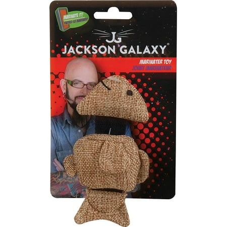 Jackson Galaxy Marinate It Cat Toy - 4 Count Petmate Toy Helps Build Confidence