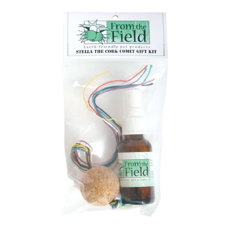 From The Field Stella Cork Comet Cat Toy Gift Kit - Catnip & Hemp