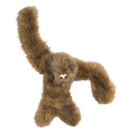 West Paw 8000486 Brown Tango Plush Dog Toy, Large