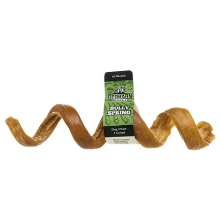 Redbarn Odor Free Bully Springs Dog Chews - Single Ingredient, 25 Count