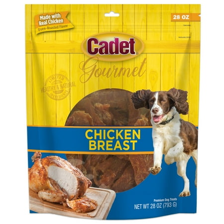 Cadet Gourmet Chicken Breast Dog Treats, 28 oz - Real Chicken Jerky Fillets